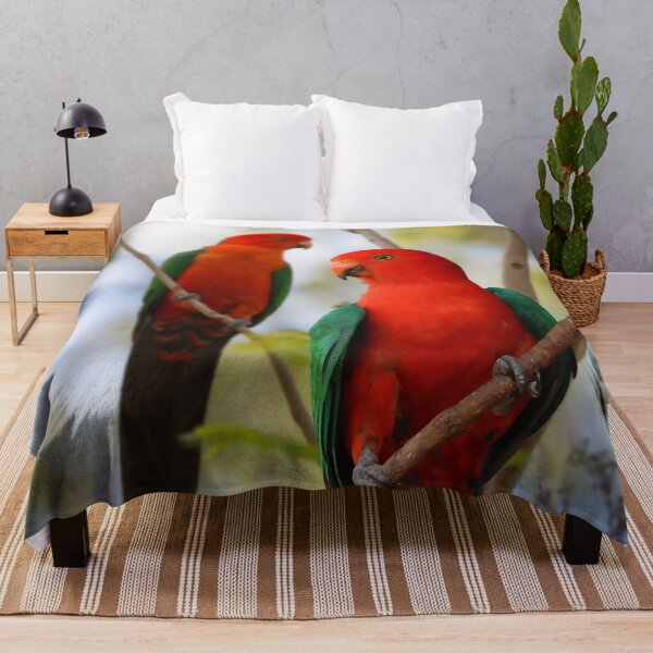 Item preview, Beautiful Red King Parrots, stunning Australian Birds designed and sold by Orianah.
