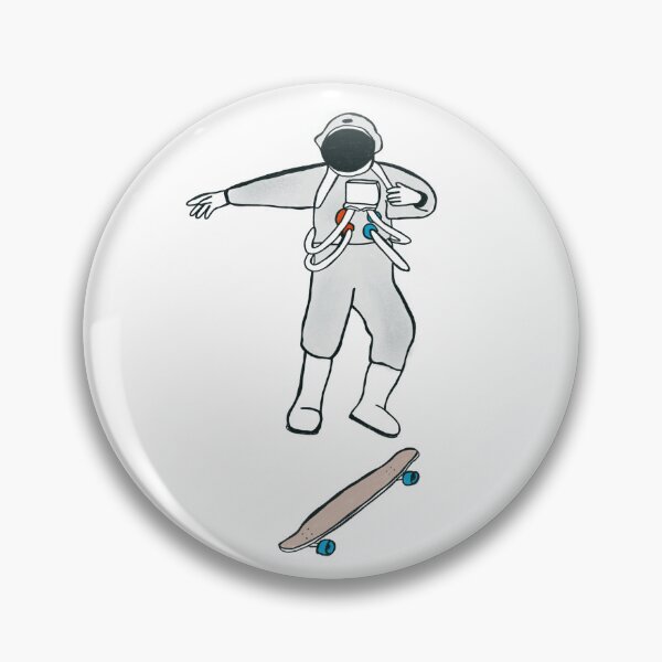 Item preview, Astronaut skateboarding skate space astronaut love nasa  designed and sold by Tropical Blood.