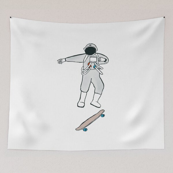 Item preview, Astronaut skateboarding skate space astronaut love nasa  designed and sold by Tropical Blood.