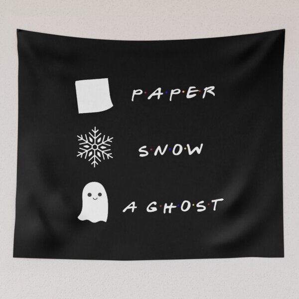 Item preview, paper snow a ghost designed and sold by RedRogner.