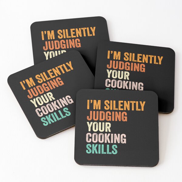 Item preview, I'm Silently Judging Your Cooking Skills T Shirt, Funny Cool Cooking Lovers Mens Womens Girls Birthday Christmas Gift Idea designed and sold by xlnv.