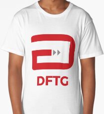 Don't Feed the Gamers Official Logo (DFTG) Long T-Shirt