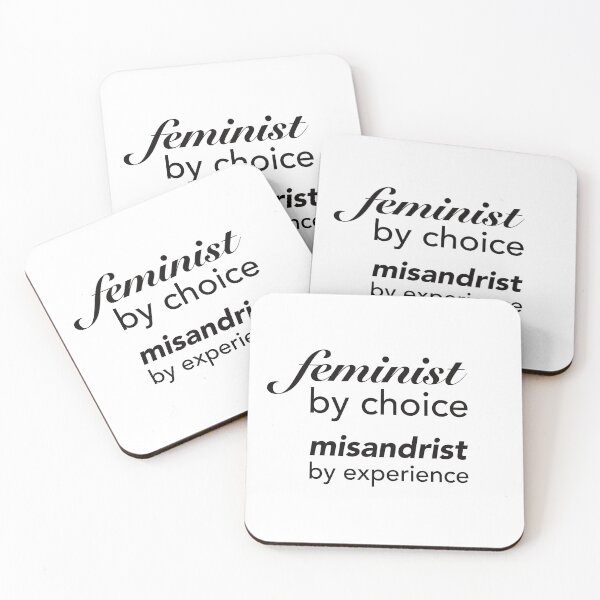 Item preview, Feminist by choice Misandrist by experience designed and sold by BabblingBimbo.