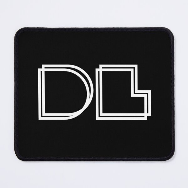 Aperçu de l'œuvre Logo DL - Blanc sur Noir créée et vendue par DF3.