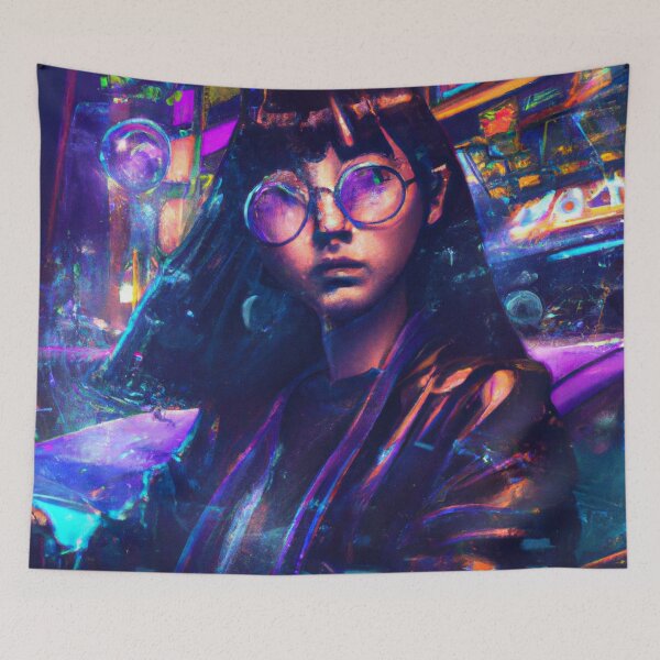 Item preview, Night Coffee (DALL-E Art) designed and sold by emoartwork.