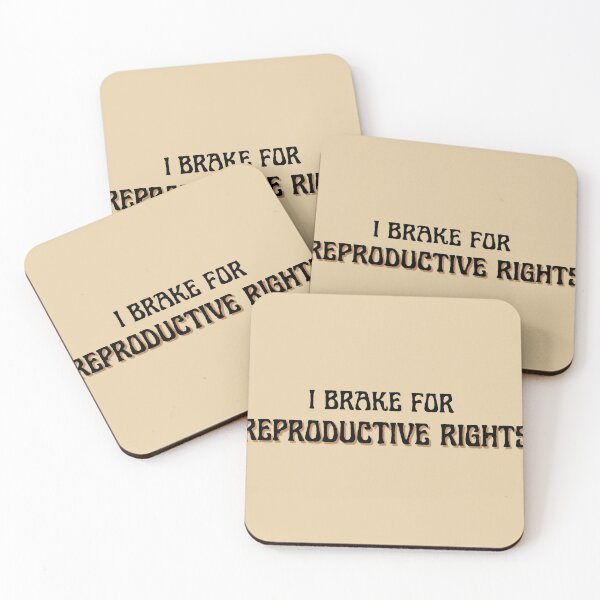 Item preview, I brake for reproductive rights (color vers.) designed and sold by ofbadfaith.