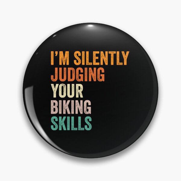 Item preview, I'm Silently Judging Your Biking Skills T Shirt, Funny Cool Biking Lovers Mens Womens Girls Birthday Christmas Gift Idea designed and sold by xlnv.