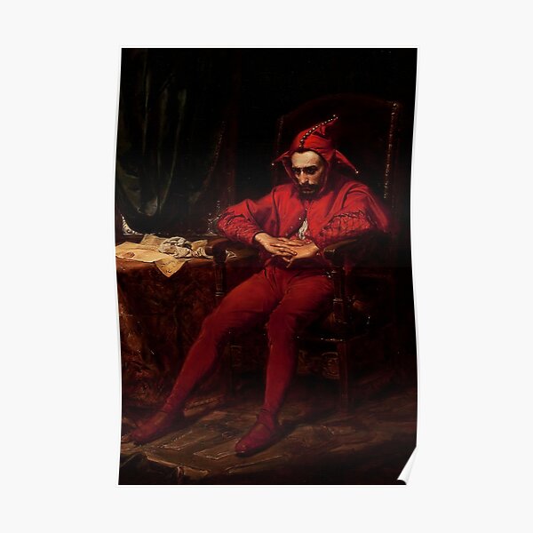 Sta Czyk The Sad Clown Paradox By Jan Matejko Poster For Sale By   Poster,504x498,f8f8f8 Pad,600x600,f8f8f8 