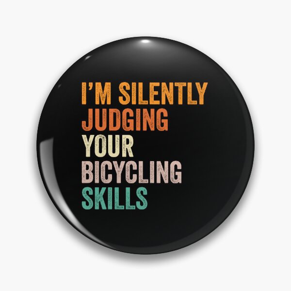 Item preview, I'm Silently Judging Your Bicycling Skills T Shirt, Funny Cool Bicycling Lovers Mens Womens Girls Birthday Christmas Gift Idea designed and sold by xlnv.