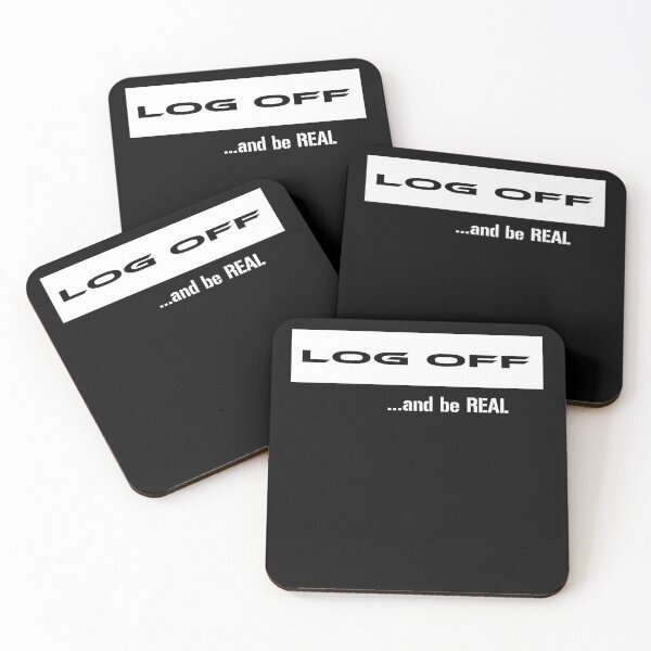 Item preview, Log Off and be you (and be Real) designed and sold by porfysoundtrack.