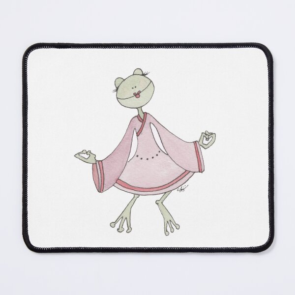 Item preview, Gertie the Meditating Frog designed and sold by joyful-musings.