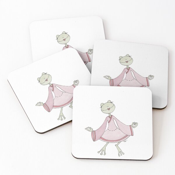 Item preview, Gertie the Meditating Frog designed and sold by joyful-musings.