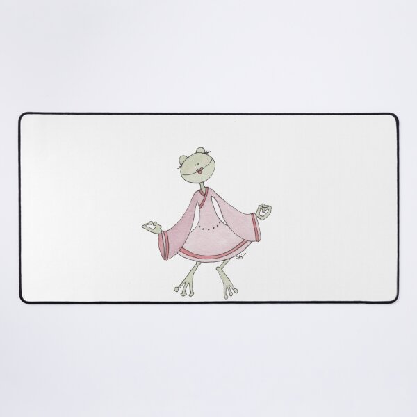 Item preview, Gertie the Meditating Frog designed and sold by joyful-musings.