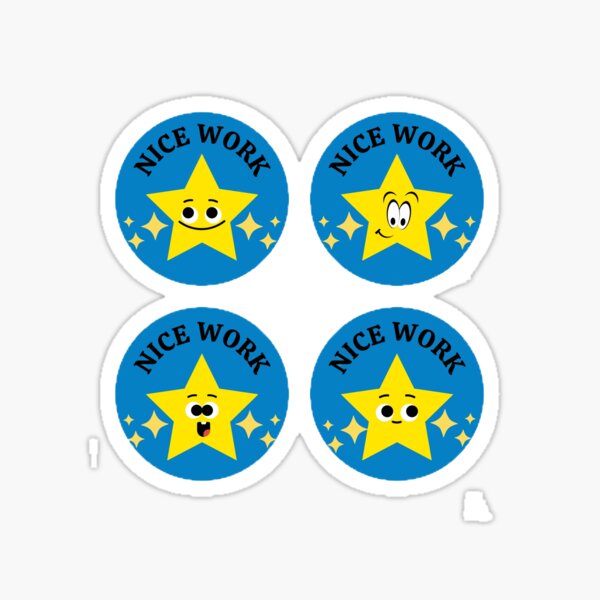 Item preview, Nice Work The Best Teacher Blue Design designed and sold by BestTeacher.