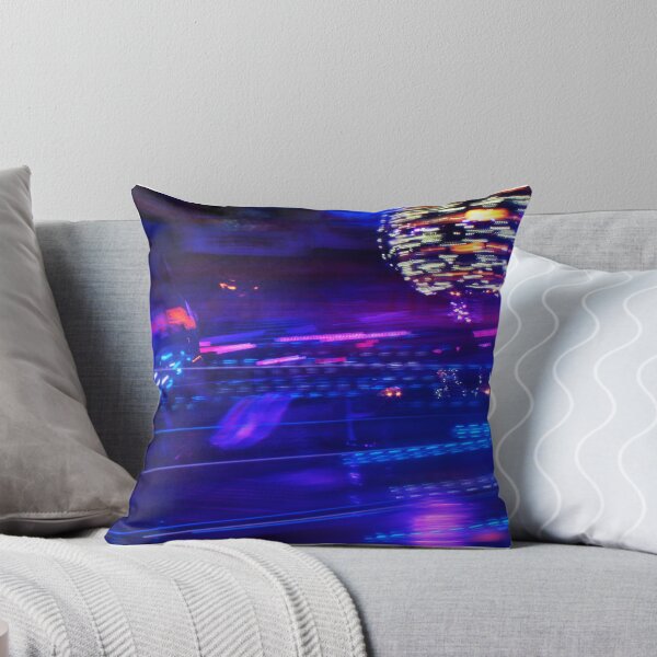 Item preview, disco lights violet synth wave retro neon lights fairground ride designed and sold by cheekylorns.