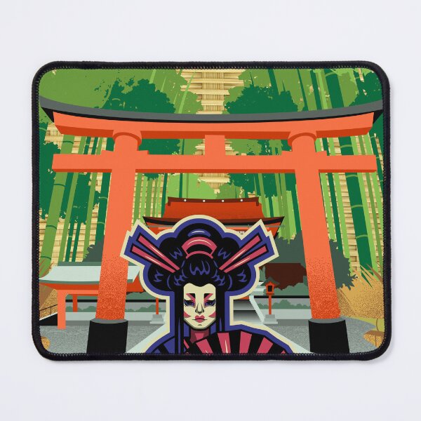 Item preview, Japanese Geisha Outdoors designed and sold by CrossThunder.