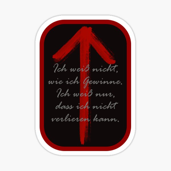 Item preview, Tiwaz rune designed and sold by BadKraut.