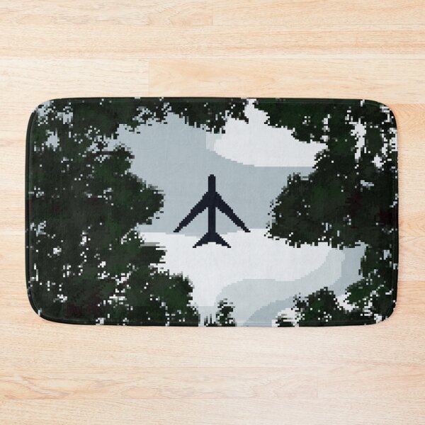 Item preview, Plane Over a Forest Pixel Art designed and sold by shindeku.