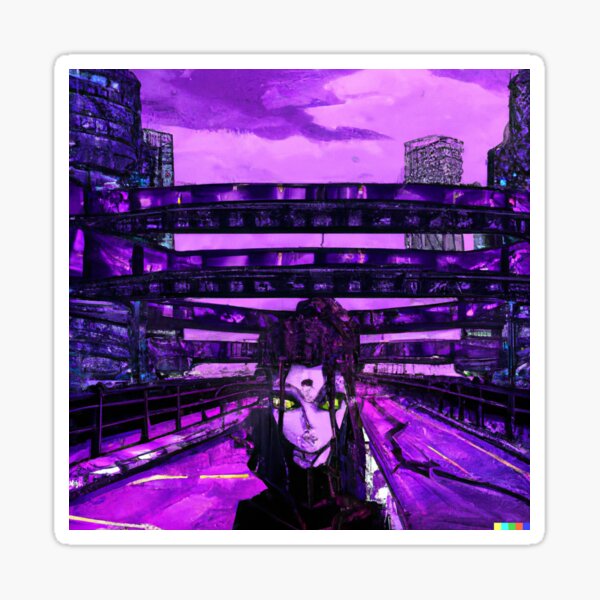 Item preview, Cyberpunk Dunkler Gott (DALL-E Art) designed and sold by emoartwork.