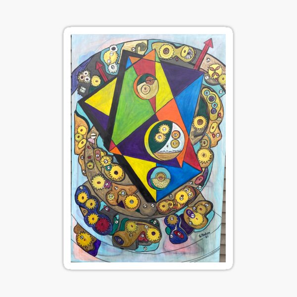 Inner view Sticker