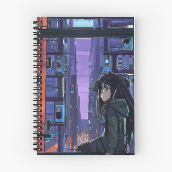 Item preview, Cyberpunk Scrapper (DALL-E Art) designed and sold by emoartwork.
