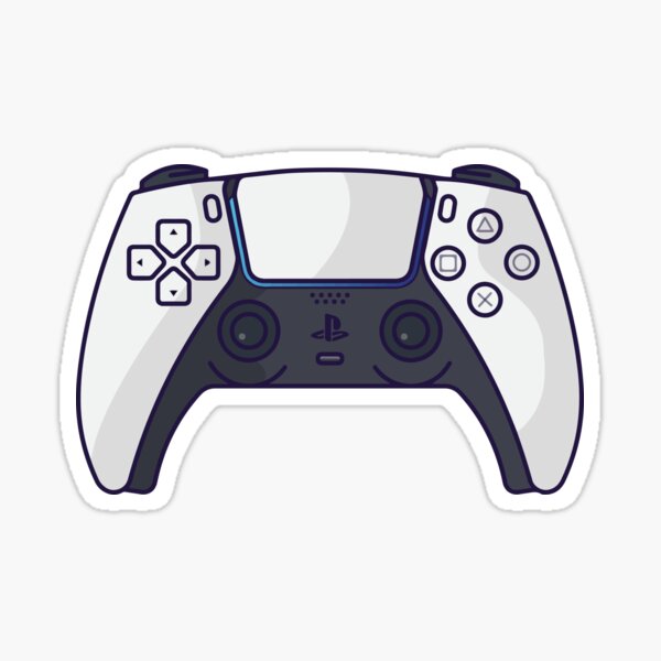 PS5 controller T-shirt - Ps5 Controller - Sticker