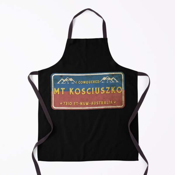Item preview, Retro plate I conquered Mt Kosciuszko 7310 ft New South Wales Australia designed and sold by TamGustam.