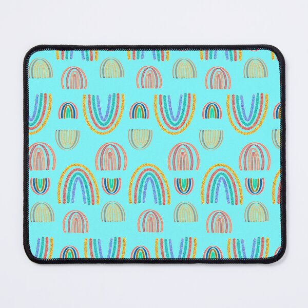 Item preview, Boho Rainbows bright blue warm summer sky designed and sold by sandpaperdaisy.