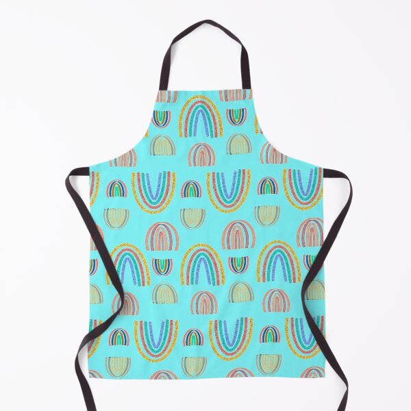 Item preview, Boho Rainbows bright blue warm summer sky designed and sold by sandpaperdaisy.