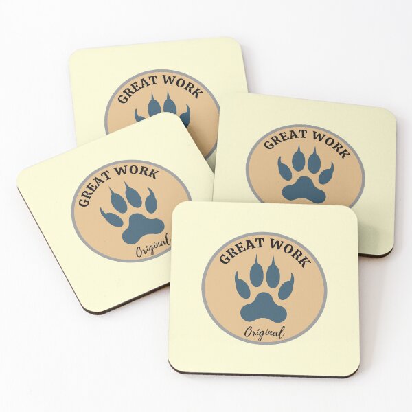 Item preview, Great Work The Best Teacher Paw Design designed and sold by BestTeacher.