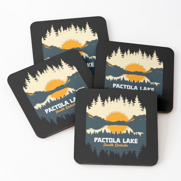 Item preview, Pactola Lake South Dakota Lake With Mountain And Pine Tree  designed and sold by Friday NightCo.
