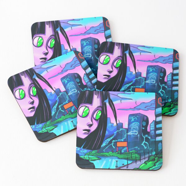 Item preview, Cyberpunk tripper (DALL-E Art) designed and sold by emoartwork.