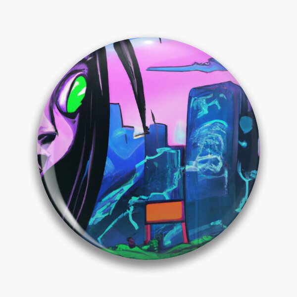 Item preview, Cyberpunk tripper (DALL-E Art) designed and sold by emoartwork.