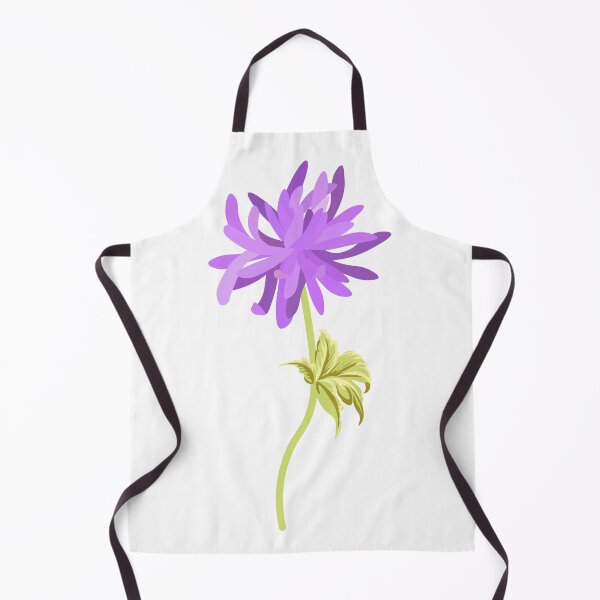 Item preview, purple flower isolated on white background designed and sold by Zhanna Lenivaya.