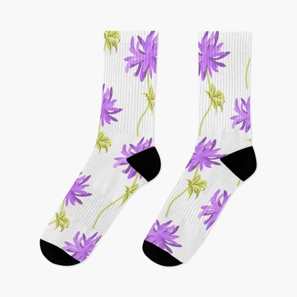 Item preview, purple flower isolated on white background designed and sold by Zhanna Lenivaya.