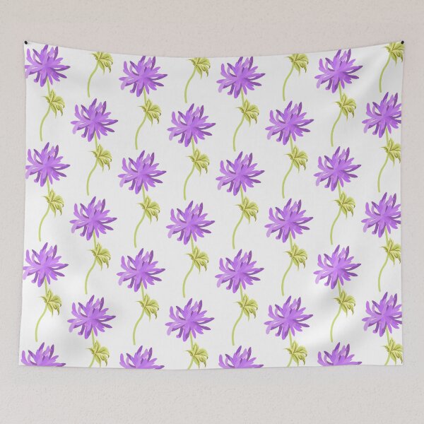 Item preview, purple flower isolated on white background designed and sold by Zhanna Lenivaya.