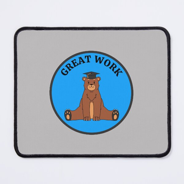 Item preview, Great Work The Best Teacher Bear Design designed and sold by BestTeacher.