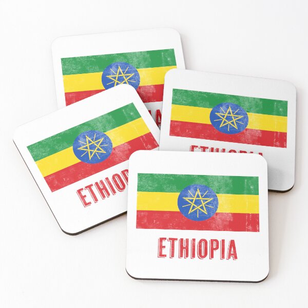 Item preview, Flag of Ethiopia "Grunge" look. designed and sold by KTSubz Faith & Fun Designs.