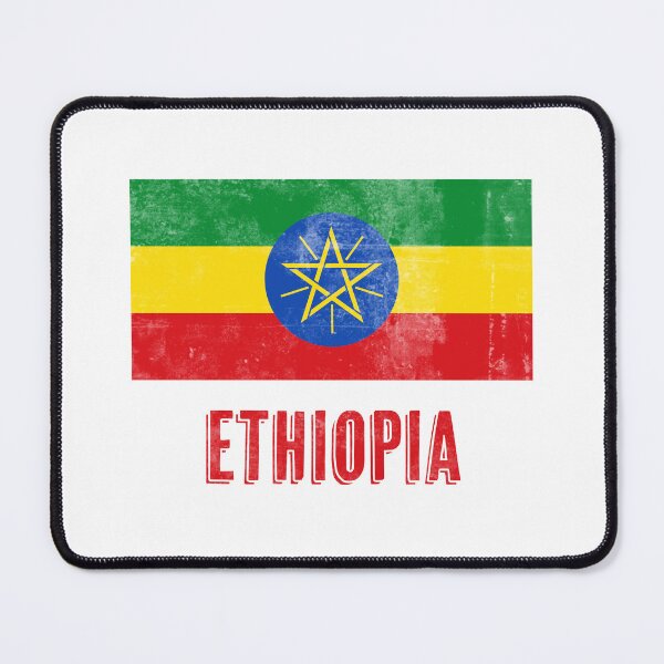 Item preview, Flag of Ethiopia "Grunge" look. designed and sold by KTSubz Faith & Fun Designs.