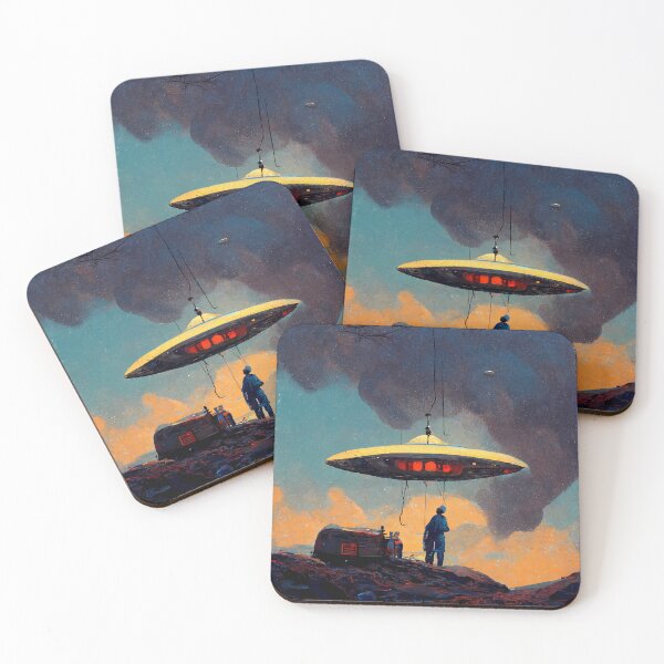Item preview, Repairing ufo designed and sold by Gorilla-Prints.