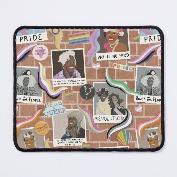 Item preview, The Legacy of Marsha P Johnson designed and sold by Ember Custer.