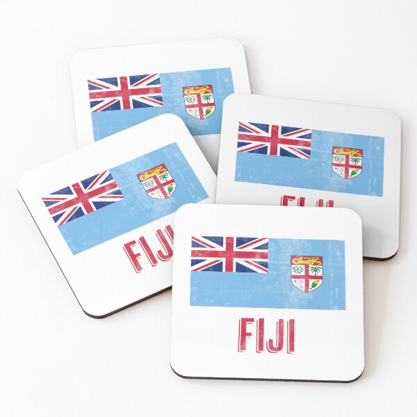 Item preview, Flag of Fiji "Grunge" look. designed and sold by KTSubz Faith & Fun Designs.