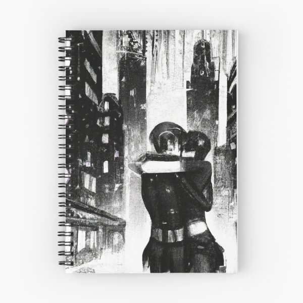 Item preview, Apocalypses Embrace (DALL-E Art) designed and sold by emoartwork.