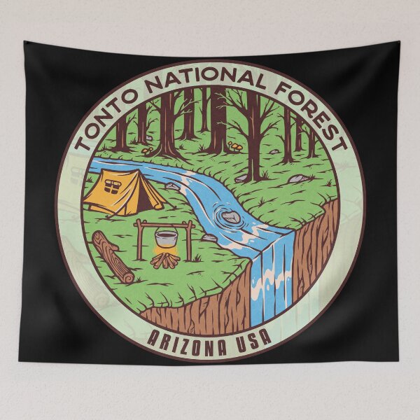 Item preview, Tonto National Forest River Camp designed and sold by JordanHolmes.