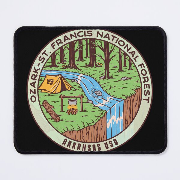 Item preview, Ozark-St. Francis National Forest River Camp designed and sold by JordanHolmes.