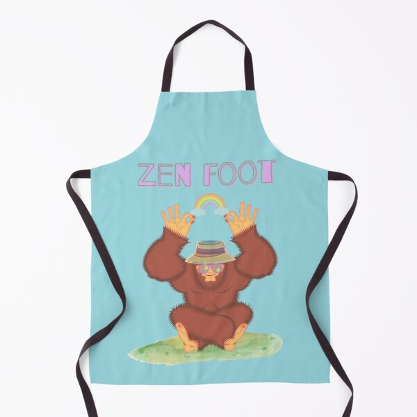 Item preview, ¡Bigfoot encontró su ZEN! designed and sold by Vanessa Hogle.
