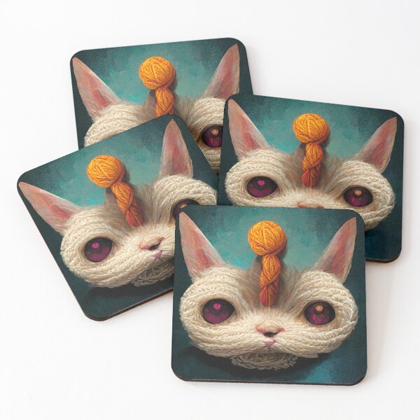 Item preview, Yarn kitten designed and sold by Gorilla-Prints.