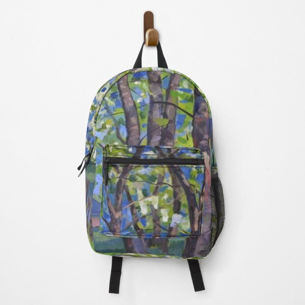 Item preview, Abstract style art Forrest painting - colorful design designed and sold by THASSON.