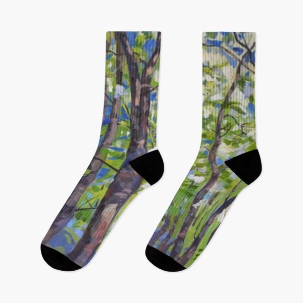 Item preview, Abstract style art Forrest painting - colorful design  designed and sold by THASSON.