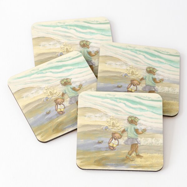 Item preview, Vintage Hawaiian Beach Best Friends  designed and sold by sunnthreads.